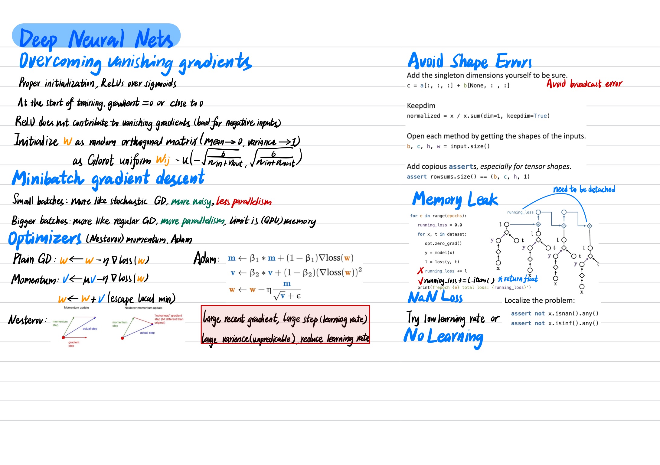 Deep Learning Note 10